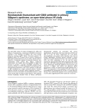 Báo cáo y học: " Epratuzumab (humanised anti-CD22 antibody) in primary Sjögren's syndrome: an open-label phase I/II study"
