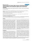 Báo cáo y học: " Environmental risk factors differ between rheumatoid arthritis with and without auto-antibodies against cyclic citrullinated peptides"