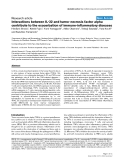 Báo cáo y học: "Interactions between IL-32 and tumor necrosis factor alpha contribute to the exacerbation of immune-inflammatory diseases"