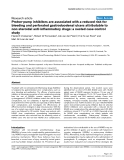 Báo cáo y học: "Proton-pump inhibitors are associated with a reduced risk for bleeding and perforated gastroduodenal ulcers attributable to non-steroidal anti-inflammatory drugs: a nested case-control study"