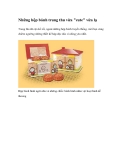 Những hộp bánh trung thu vừa "cute" vừa lạ
