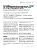Báo cáo y học: "Persistence with anti-tumour necrosis factor therapies in patients with psoriatic arthritis: observational study from the British Society of Rheumatology Biologics Register"