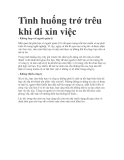 Tình huống trớ trêu khi đi xin việc