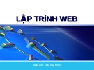 Lập trình web: Ngôn ngữ lập trình PHP - Trần Cao Nhân