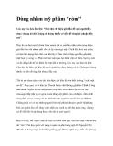 Dùng nhầm mỹ phẩm 