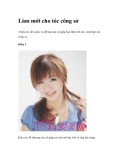 Làm mới cho tóc công sở