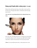 Rạng ngời hạnh phúc mừng ngày vu quy