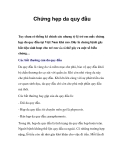 Chứng hẹp da quy đầu