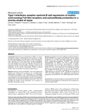 Báo cáo y học: "Type I interferon receptor controls B-cell expression of nucleic acid-sensing Toll-like receptors and autoantibody production in a murine model of lupus"