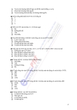 Ngân hàng đề thi Vi xử lý ngành điện tử viễn thông - 3
