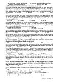 ĐỀ THI THỬ ĐẠI HỌC LẦN II NĂM 2011 TRƯỜNG THPT AMSTERDAM MÔN HÓA HỌC