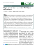 Báo cáo y học: "Bisphosphonates and risk of atrial fibrillation: a meta-analysi"