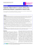 Báo cáo y học: " Systemic inflammation in chronic obstructive pulmonary disease: a population-based study"
