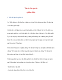 Từ và cấu tạo từ (phần đầu) 