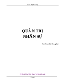 Quản trị nhân sự (Bùi Hoàng Lợi - Tủ sách nhà Quản trị) - 1