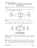 BÀI TẬP KẾT CẤU THÉP