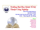 Bài thảo luận Kinh tế chính trị Mác - Lênin