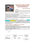 Bàn về phân loại đất xây dùng & Giới thiệu phương pháp mới phân loại đất xây dựng