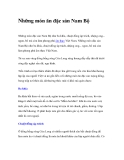 Những món ăn đặc sản Nam Bộ