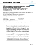 Báo cáo y học: "  Iron homeostasis and oxidative stress in idiopathic pulmonary alveolar proteinosis: a case-control study"