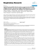 Báo cáo y học: " Legionella pneumophila infection induces programmed cell death, caspase activation, and release of high-mobility group box 1 protein in A549 alveolar epithelial cells: inhibition by methyl prednisolone"