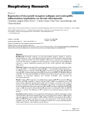 Báo cáo y học: " Expression of eicosanoid receptors subtypes and eosinophilic inflammation: implication on chronic rhinosinusitis"