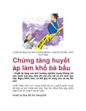 Chứng tăng huyết áp làm khổ bà bầu