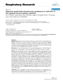 Báo cáo y học: " Cigarette smoke-induced pulmonary emphysema in scid-mice. Is the acquired immune system required?"