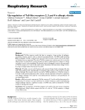Báo cáo y học: " Up-regulation of Toll-like receptors 2, 3 and 4 in allergic rhinitis"