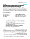 Báo cáo y học: "Do changes in pulse oximeter oxygen saturation predict equivalent changes in arterial oxygen saturation"