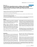 Báo cáo khoa học: "A CC and CXC chemokine levels in children with meningococcal sepsis accurately predict mortality and disease severity"