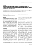 Báo cáo khoa học: "Bench-to-bedside review: Potential strategies to protect or reverse mitochondrial dysfunction in sepsis-induced organ failure"