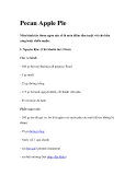 Pecan Apple Pie