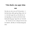 Viên thuốc của ngày hôm sau