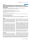 Báo cáo y học: "Urine neutrophil gelatinase-associated lipocalin is an early marker of acute kidney injury in critically ill children: a prospective cohort study"