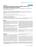 Báo cáo y học: "Intentional overdose with insulin: prognostic factors and toxicokinetic/toxicodynamic profiles"