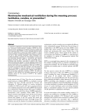 Báo cáo y học: "Noninvasive mechanical ventilation during the weaning process: facilitative, curative, or preventive"