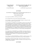 Quyết định số 30/2011/QĐ-UBND 