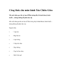 Công thức cho món bánh Táo Chiên Giòn