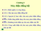 Chương 8:  Thiết kế máy điện đồng bộ