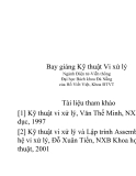 Bài giảng Kỹ thuật Vi xử lý Chương 3: Vi xử lý 8088-Intel - Nguyên lý hoạt động