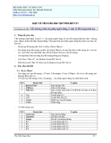ĐẶC TẢ YÊU CẦU BÀI TẬP PROJECT 01 - VIẾT CHƯƠNG TRÌNH CHO NGƯỜI DÙNG