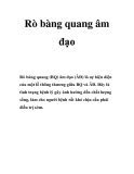 Rò bàng quang âm đạo