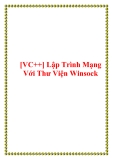 [VC++] Lập Trình Mạng Với Thư Viện Winsock