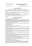 Thông tư liên tịch số 36/2011/TTLT-BYT-BQP  HỘI CHỦ