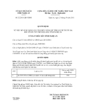 Quyết định số 52/2011/QĐ-UBND 