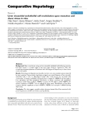 Báo cáo y học: " Liver sinusoidal endothelial cell modulation upon resection and shear stress in vitro"