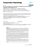 Báo cáo y học: "Accuracy of hyaluronic acid level for predicting liver fibrosis stages in patients with hepatitis C virus"
