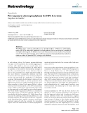 Báo cáo y học: " Pre-exposure chemoprophylaxis for HIV: It is time"