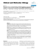 Báo cáo y học: "Morning versus evening dosing of desloratadine in seasonal allergic rhinitis: a randomized controlled study [ISRCTN23032971]"